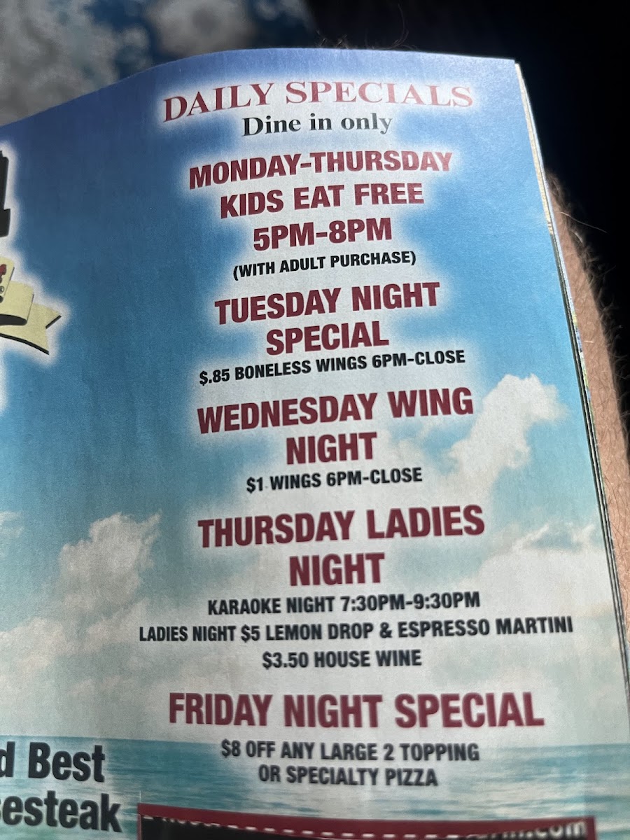 Philly's Finest Menu - Image 2